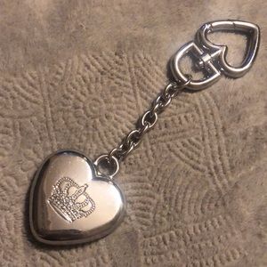 Juicy Couture Handbag Heart Charm / Keychain